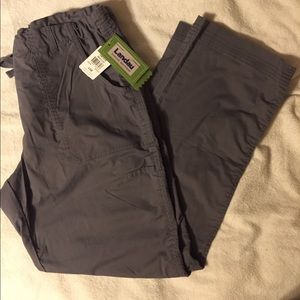 Landau new with tags size large grey scrub pants.